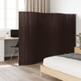 Voir la diapositive 1 : VIDAXL Cloison de separation marron fonce 165x400 cm bambou