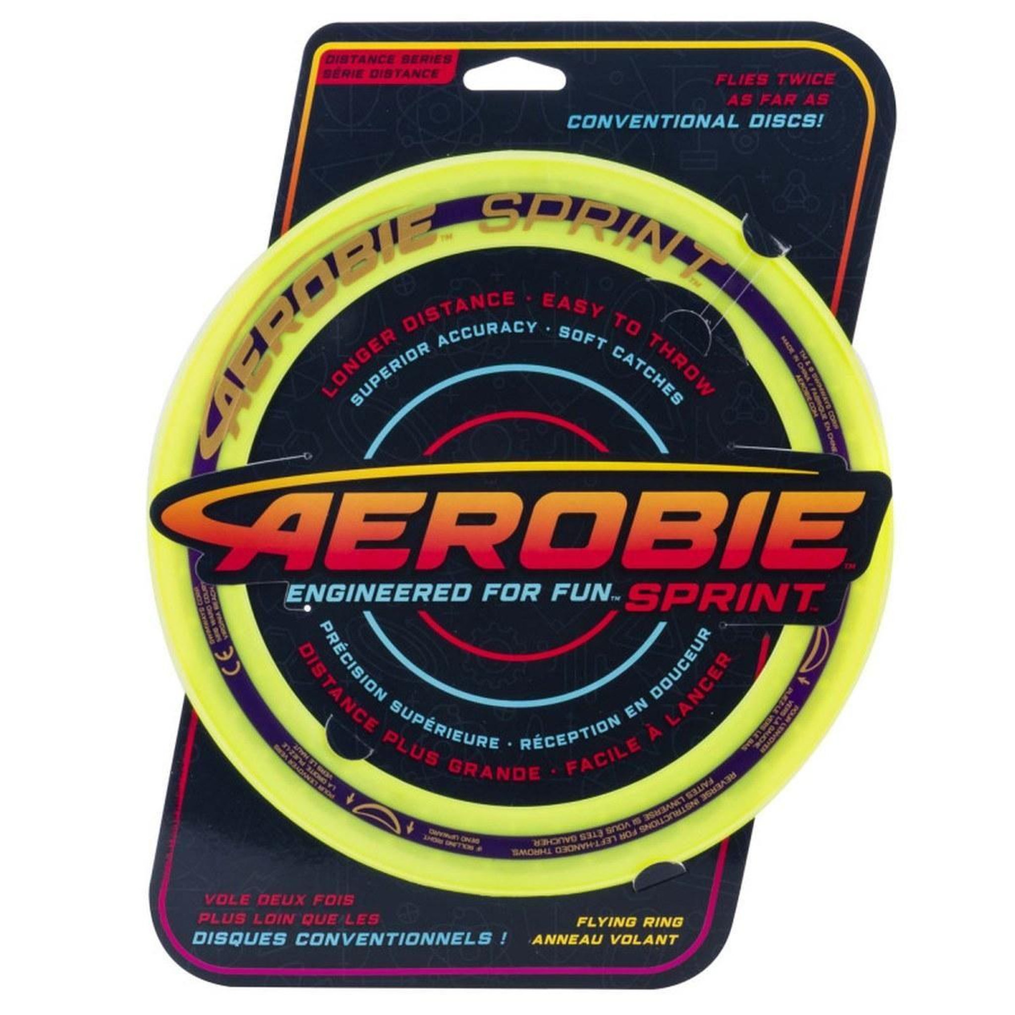 Voir la diapositive 5 : AEROBIE Sprint Ring -  Disc 10 (petit) (couleur aléatoire)