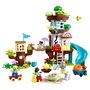 Voir la diapositive 3 : LEGO DUPLO 10993 -  La cabane dans l&rsquo;arbre 3-en-1, Jouet Éducatif pour Enfants Dès 3 Ans, Filles et Garçons, avec 4 Figurines Animaux, des Briques et Toboggan