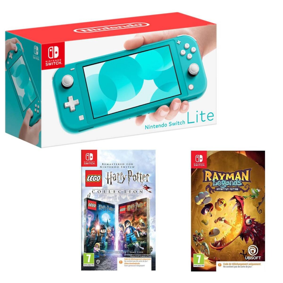 Rayman Legends Definitive Edition (code in box), Switch