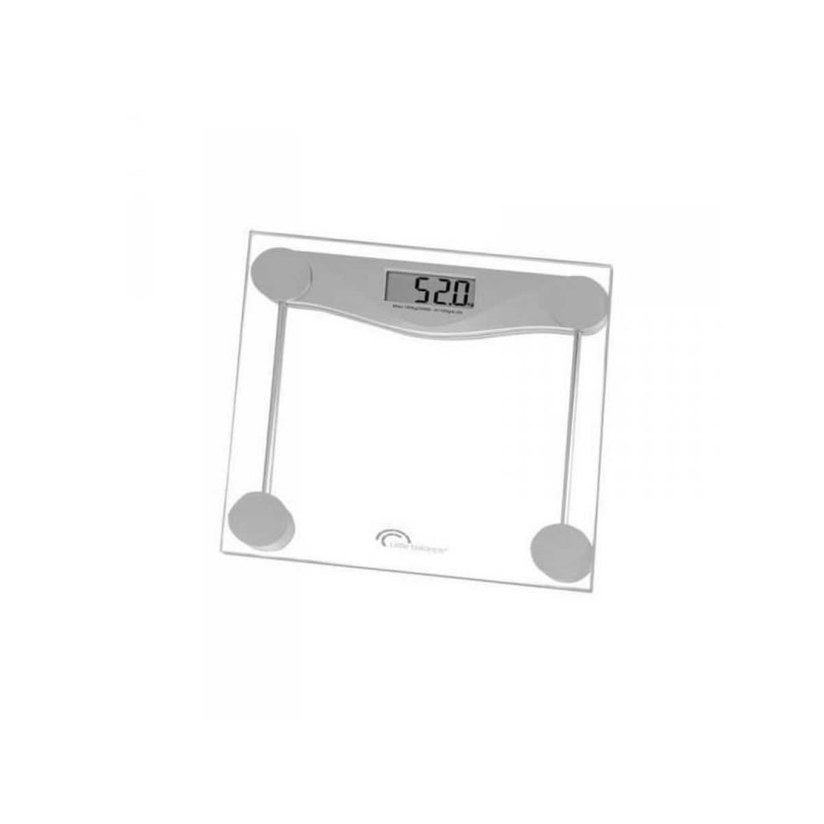 LITTLE BALANCE LITTLE BALANCE 8193 SB2 Electronique, Pese-personne electronique, Plateau verre trempe transparent, 160 kg / 100 g, Transparent