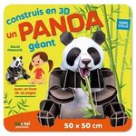 CONSTRUITS EN 3D UN PANDA GEANT. AVEC 1 LIVRE, Hawcock David
