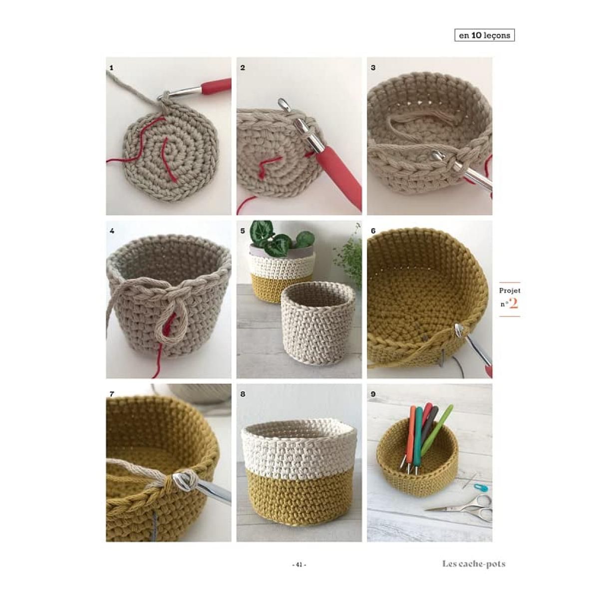 Graine créative Apprendre le crochet en 10 leçons