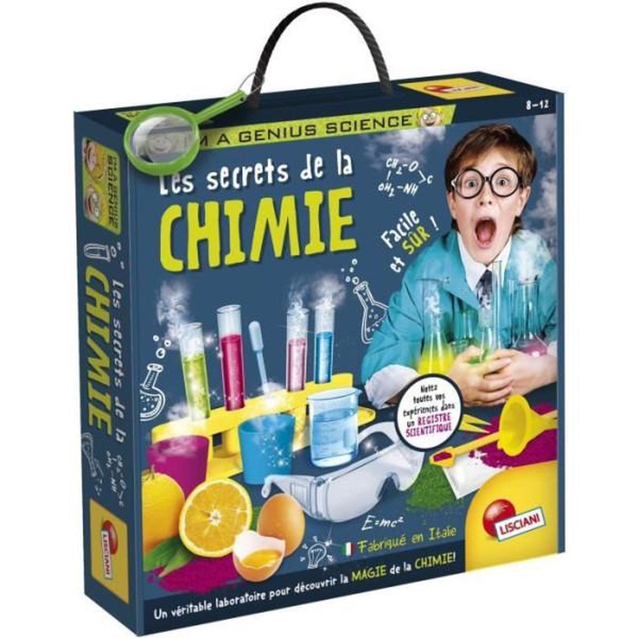 LISCIANI GIOCHI Laboratoire scientifique pour enfants - LISCIANI - Plus de 50 expériences amusantes