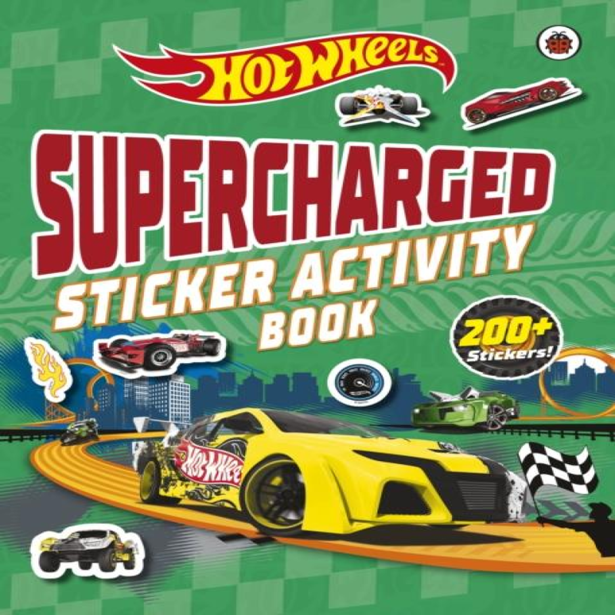 LIVRES Hot Wheels: Supercharged Sticker Activity Book