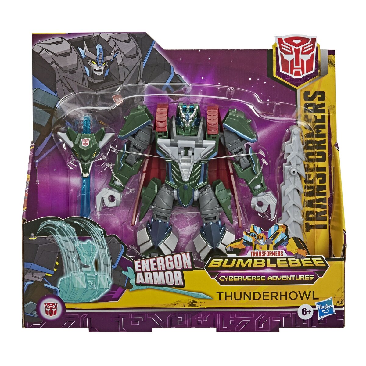 HASBRO Transformers Cyberverse - Figurine de classe Ultra ThunderHowl