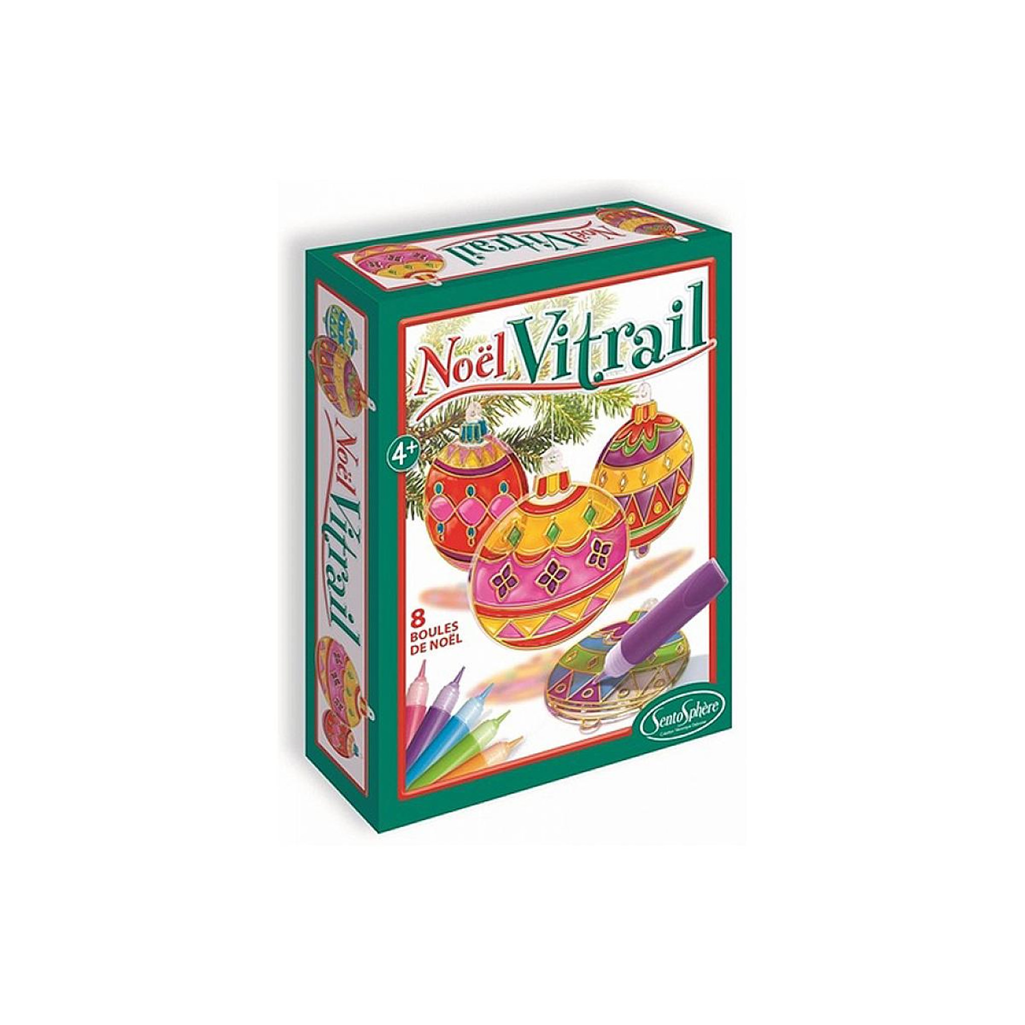 Voir la diapositive 1 : Sentosphere Kit creatif Noel Vitrail.