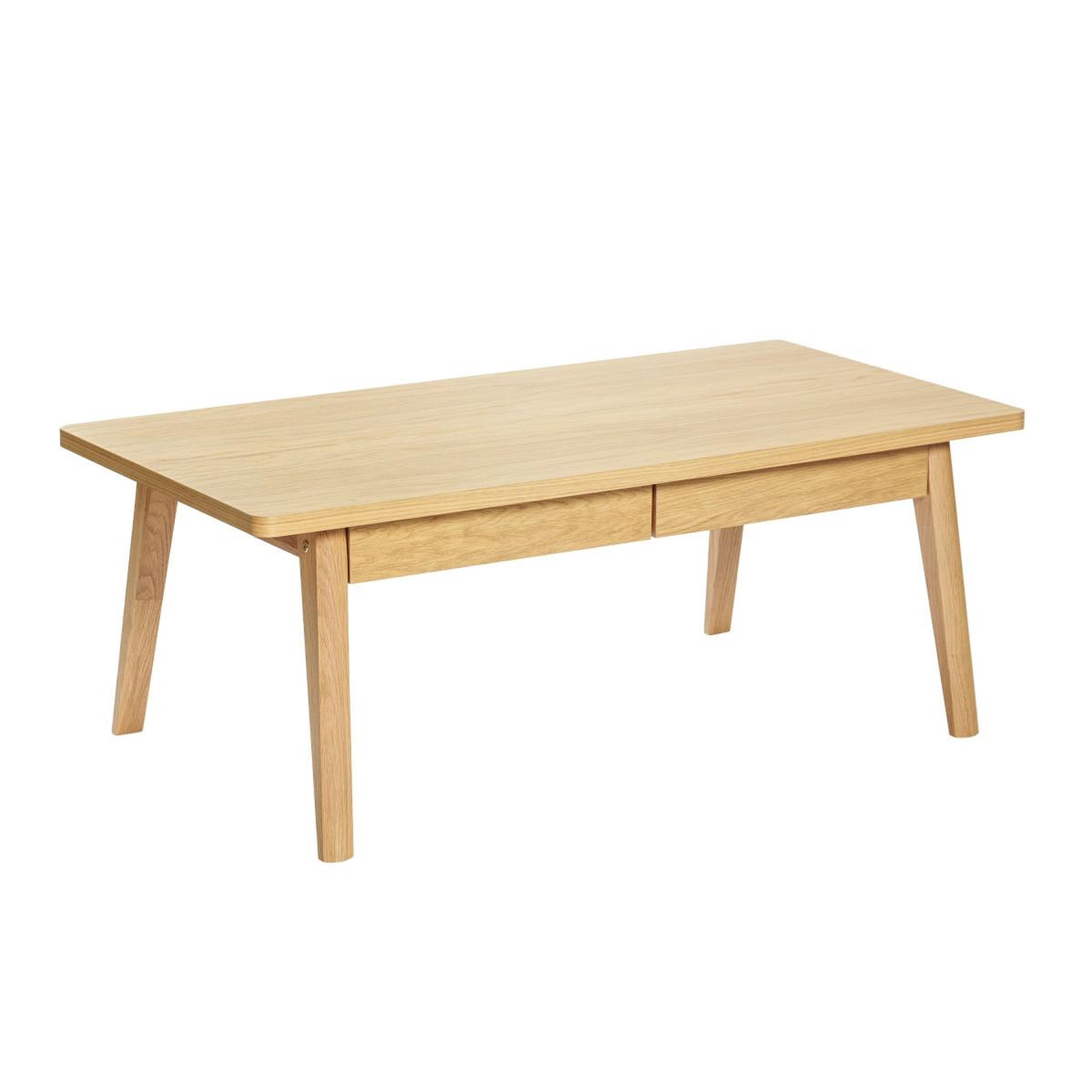 Paris Prix Table basse 2 tiroirs  nice  120cm chêne