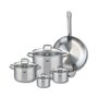 Voir la diapositive 1 : ELO Set de 1 Poêle de cuisson 32 cm et 4 faitouts 12, 14, 20 et 26 cm Elo Profi Citrin