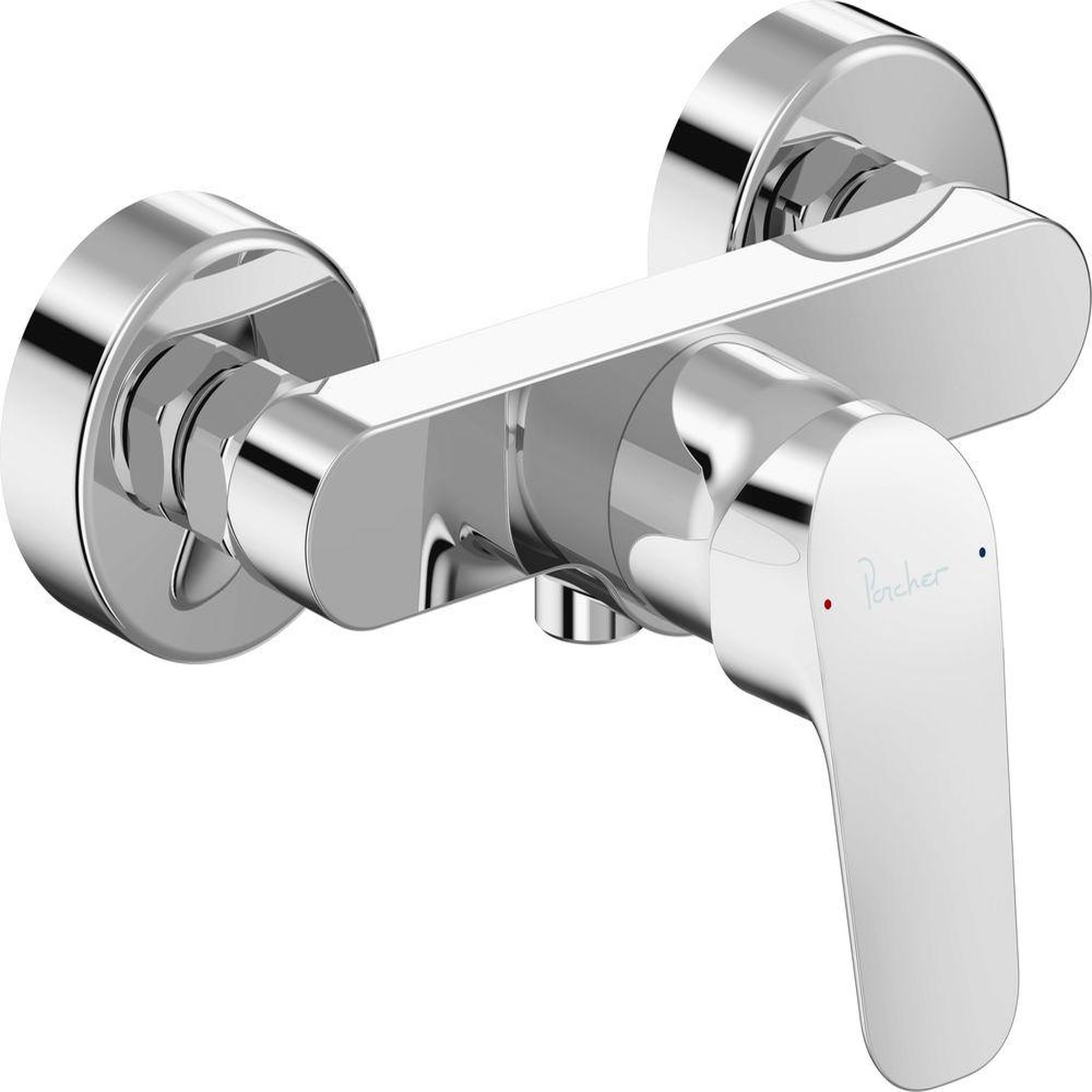 Porcher Mitigeur douche mural OKYRIS, 140 mm - chrome