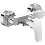 Porcher Mitigeur douche mural OKYRIS, 140 mm - chrome