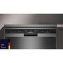 Voir la diapositive 2 : Siemens Lave vaisselle 60 cm SN23EC22AE, varioSpeed Plus, Acier brossé noir