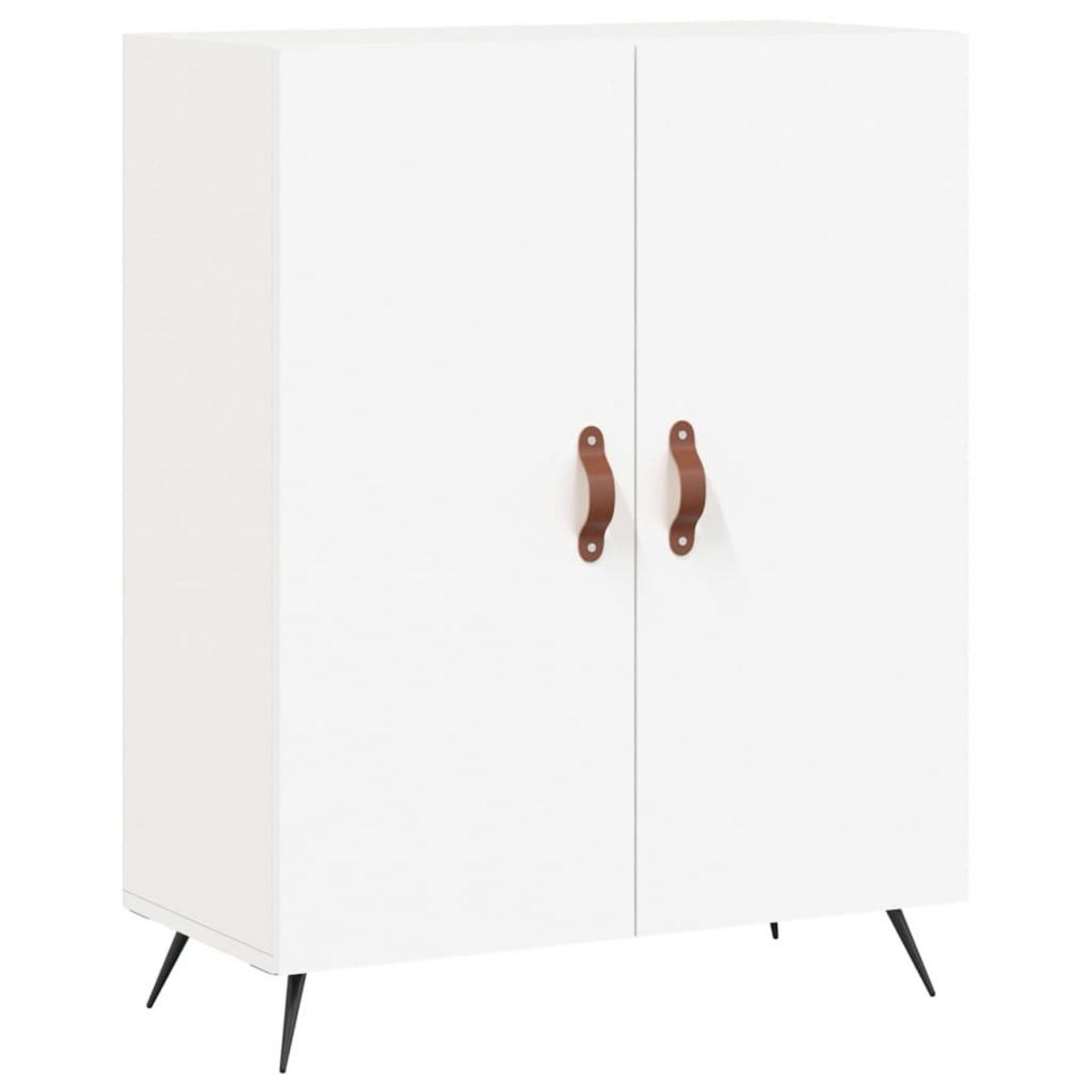 VIDAXL Buffet blanc 69,5x34x90 cm bois d'ingenierie