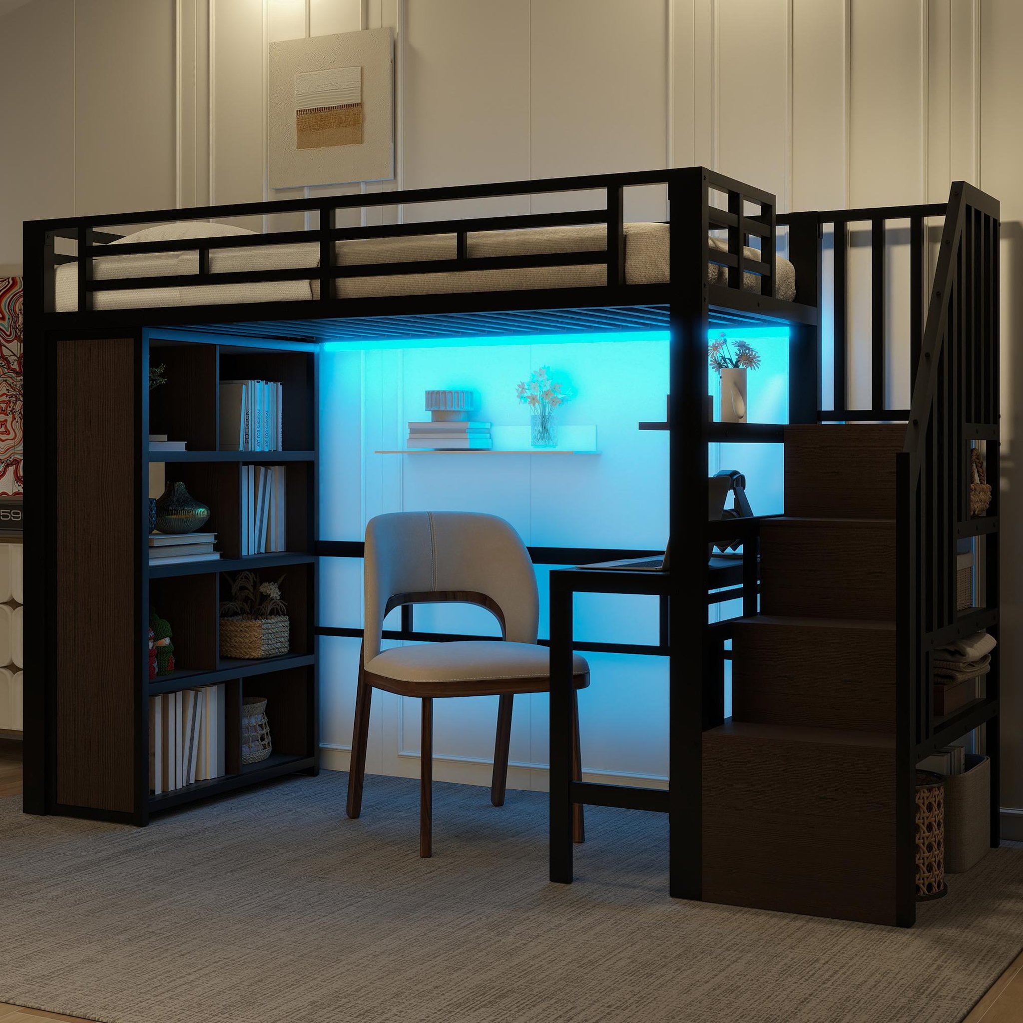 Voir la diapositive 4 : MERAX Lit mezzanine