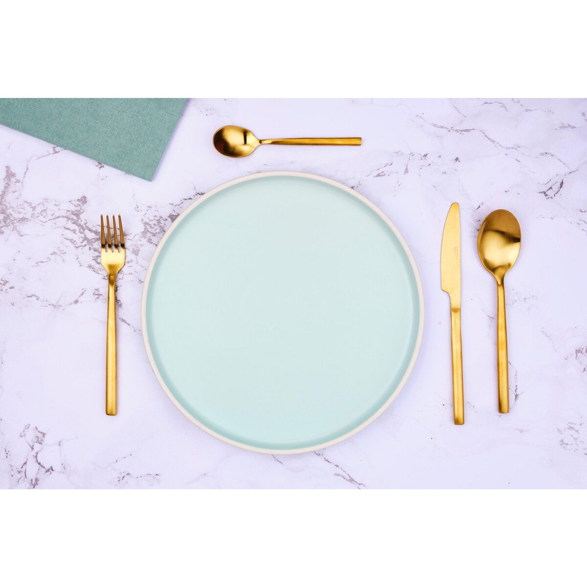 BJORN Coffret 6 petites cuillères NILS - Gold