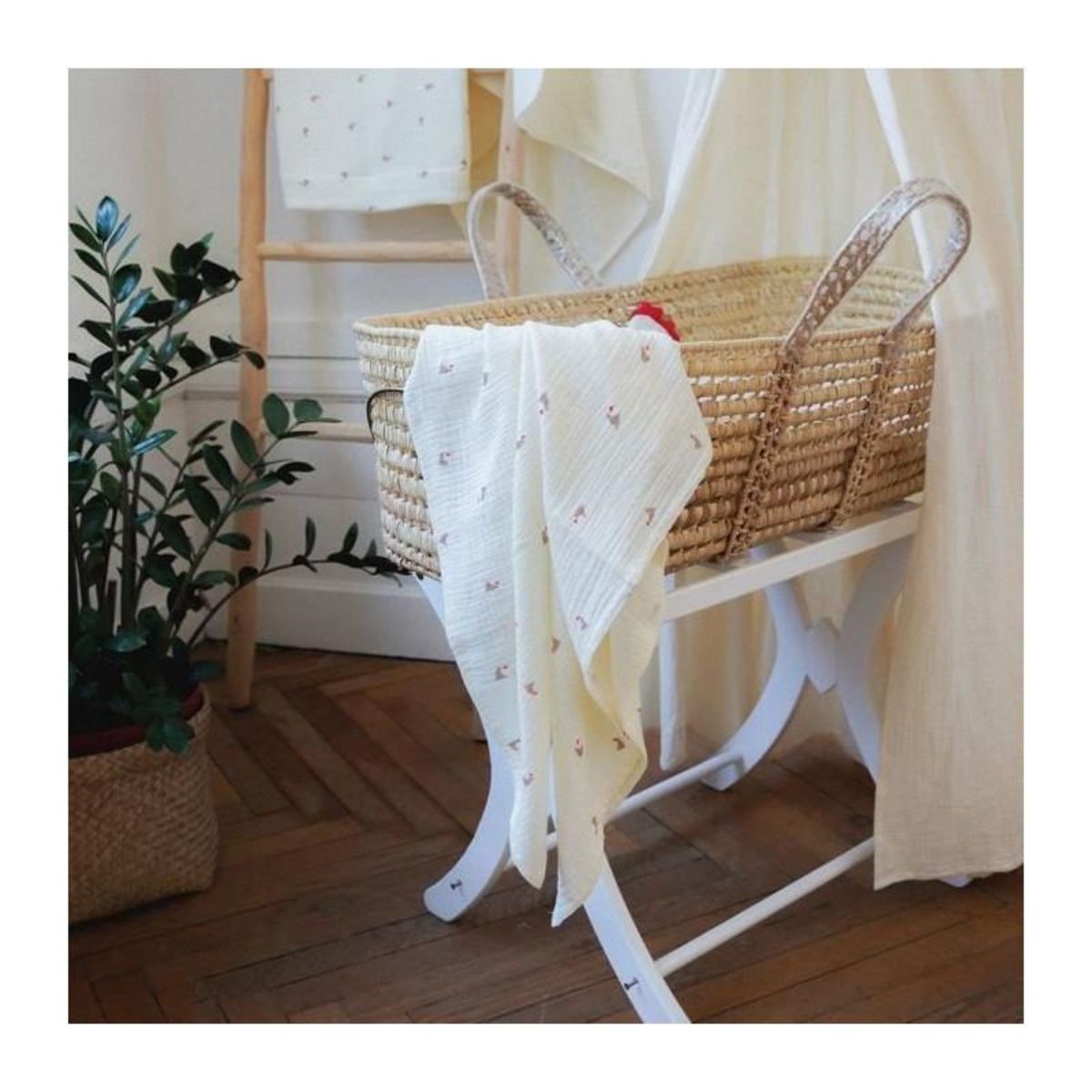 DOMIVA Maxi lange - DOMIVA - Maternity Love - Mousseline de coton ultra-douce