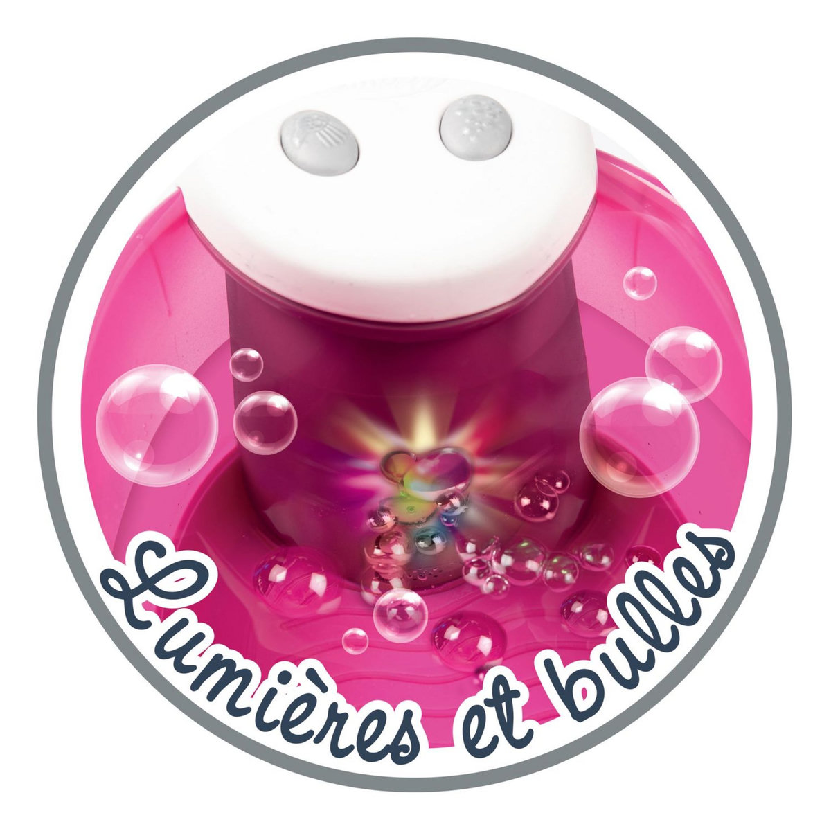 SMOBY Baby Nurse - Baignoire Balnéo électronique 
