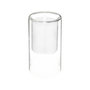 Voir la diapositive 4 : ATMOSPHERA Lot de 3 Bougies Led  Double Verre  25cm Transparent