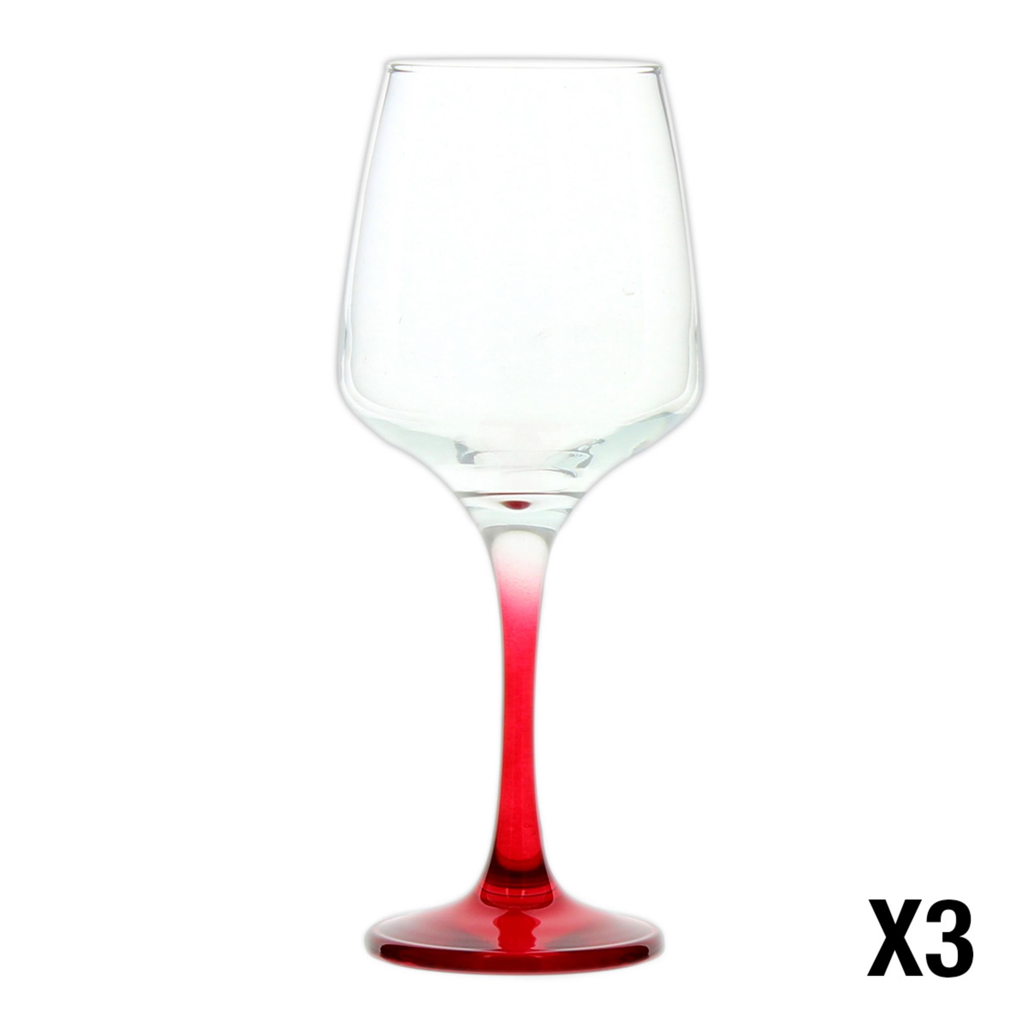 Verre à Vin Rouge, Fontaine à Pied Plat, Verre à Vin Rouge, Boîte