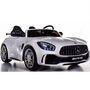 Voir la diapositive 1 : BIKE SPA E-ROAD  Voiture électrique enfant 2 places Mercedes GTR AMG 12V