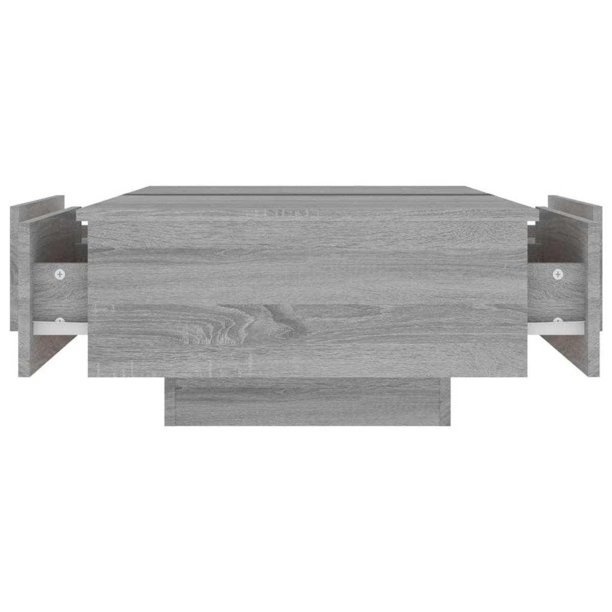 VIDAXL Table basse Sonoma gris 90x60x31 cm Bois d'ingenierie