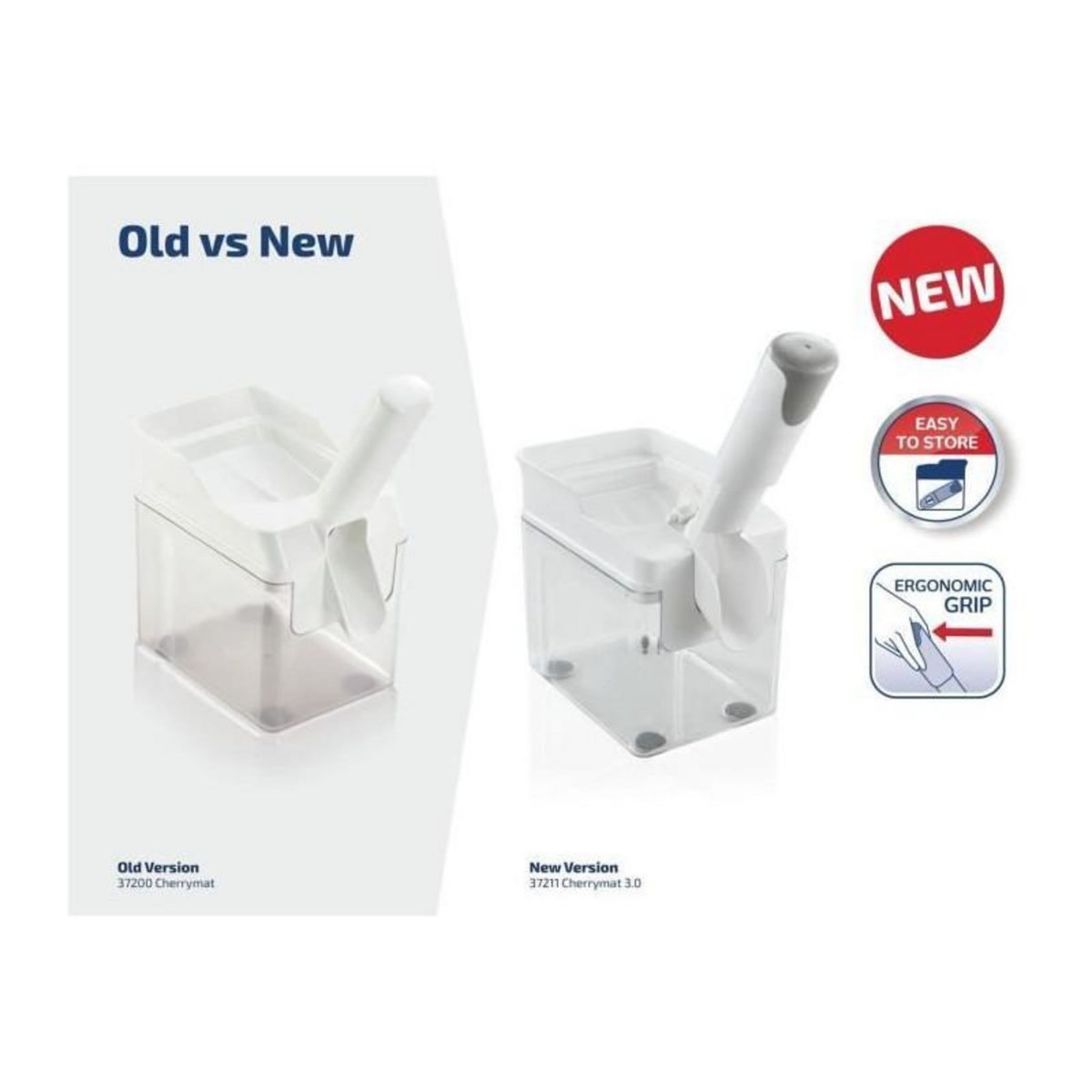 Leifheit Dénoyauteur cerise blanc - 37211