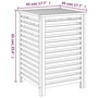 Voir la diapositive 6 : VIDAXL Panier a linge 45x45x65 cm Bois massif de noyer