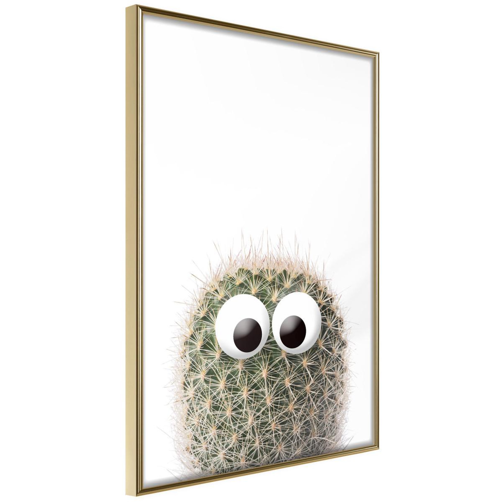 Voir la diapositive 1 : Paris Prix Affiche murale encadrée  funny cactus ii