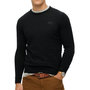 Voir la diapositive 1 : SUPERDRY Pull Noir Homme Superdry Essential Slim Fit Crew Jumper