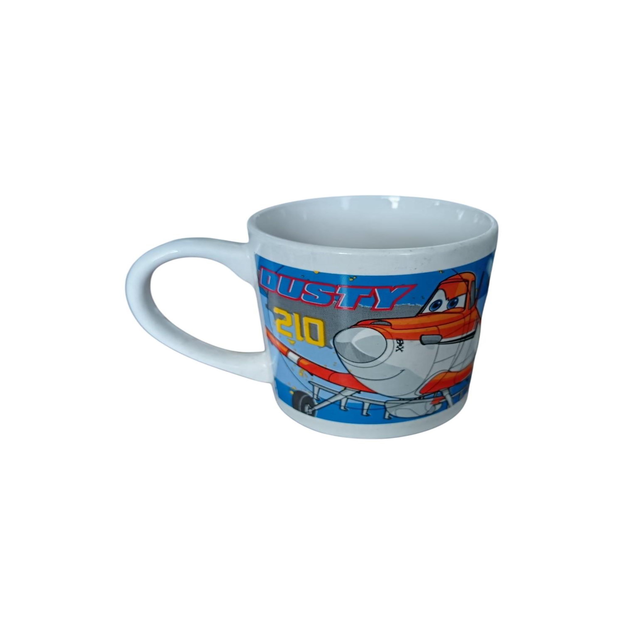Eden Mug en céramique décoré planes dusty et chupacabra 8 cm