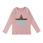 NAME IT T-shirt Manches Longues Rose Fille Name it Tania. Coloris disponibles : Rose