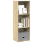 Voir la diapositive 1 : VIDAXL Bibliotheque chene sonoma 40x30x114 cm bois d'ingenierie