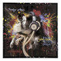 Voir la diapositive 1 : Paris Prix Tableau à LED  Monkey Headphone  83x83cm Multicolore