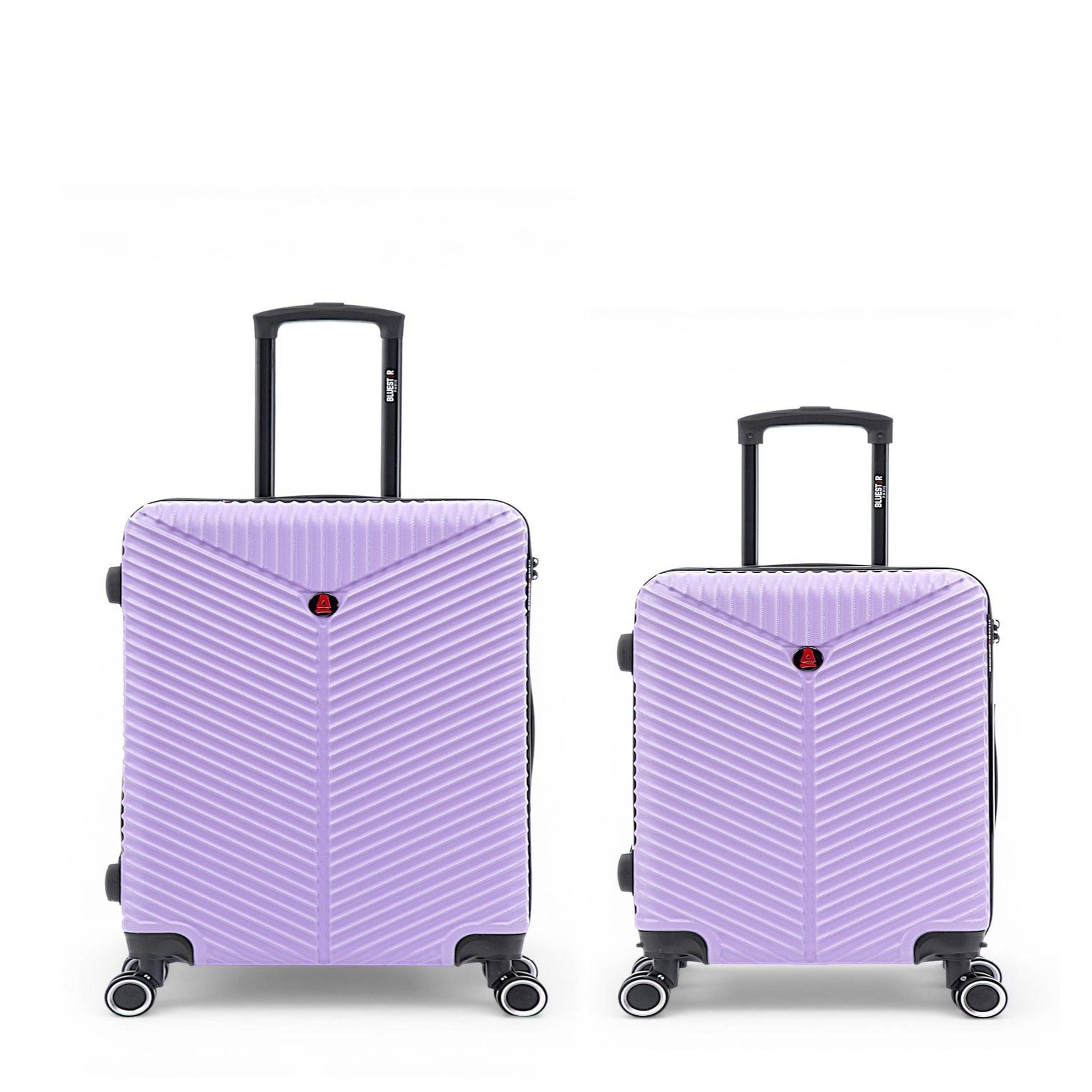 BLUESTAR Lot de 2 Valises Rigides Taille Moyenne et Cabine GAITE