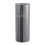 Paris Prix Lampe à Poser en Verre Led  Bright  25cm Gris