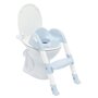 Voir la diapositive 1 : THERMOBABY THERMOBABY Reducteur de wc kiddyloo - Fleur bleue