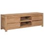 Voir la diapositive 1 : VIDAXL Meuble TV 115x30x40 cm Bois de teck massif