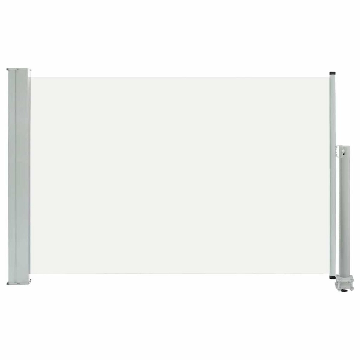 VIDAXL Auvent lateral retractable de patio 60x300 cm Creme