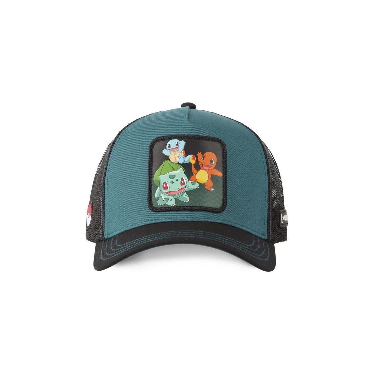 CAPSLAB Casquette trucker avec filet en sergé de coton Pokemon Starters