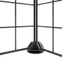 Voir la diapositive 3 : VIDAXL Cage animaux de compagnie a 28 panneaux et porte Noir 35x35 cm