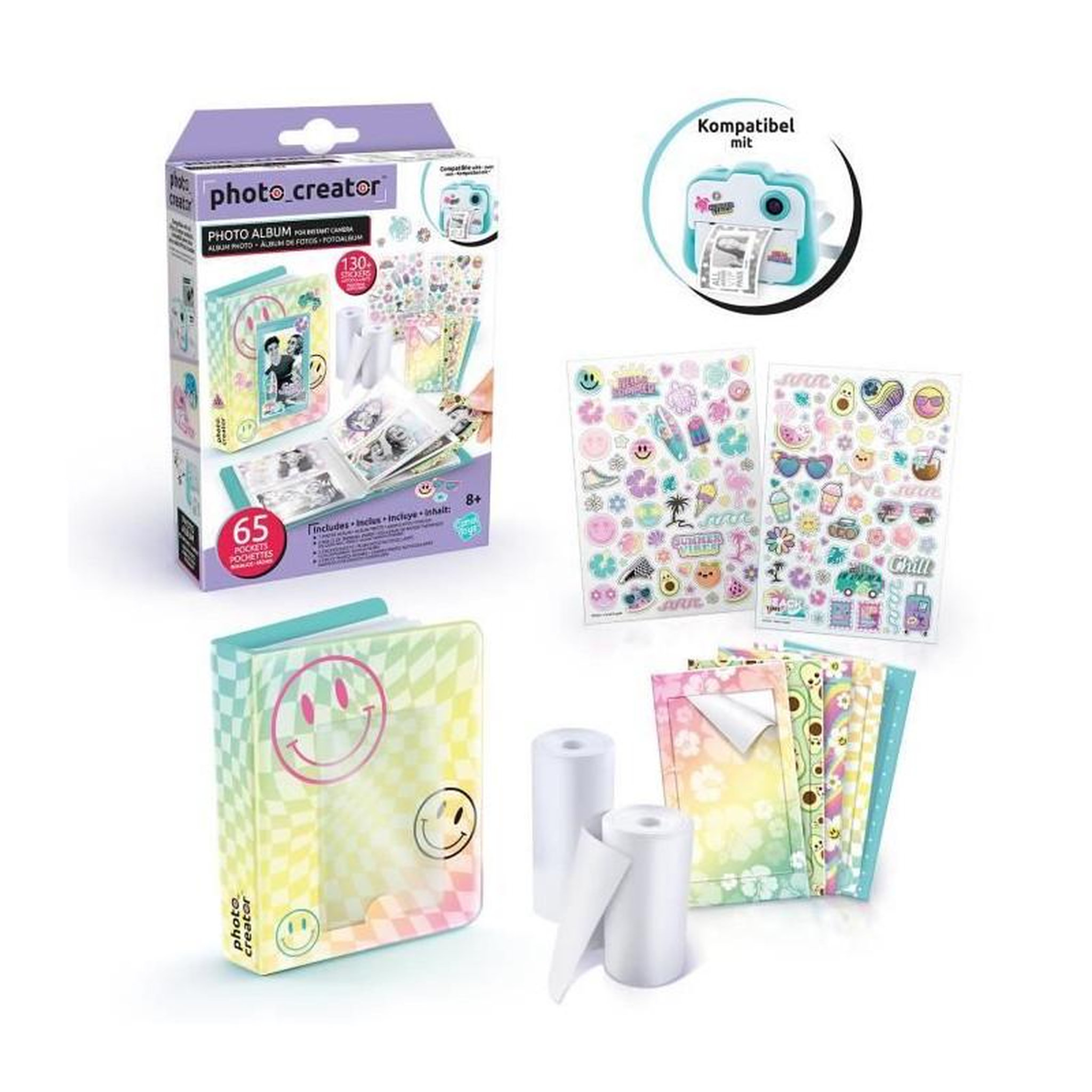 Voir la diapositive 1 : Canal Toys Canal Toys Coffret Album Photo pour appareil photo a impression instantanée -