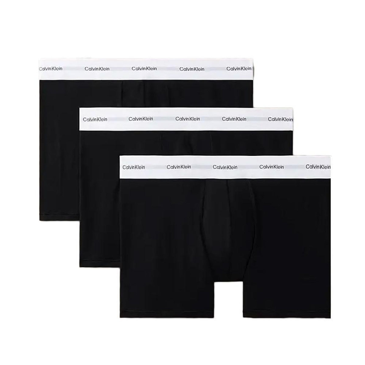 CALVIN KLEIN JEANS x3 Boxers Noir/Blanc  Homme Calvin Klein Jeans Brief