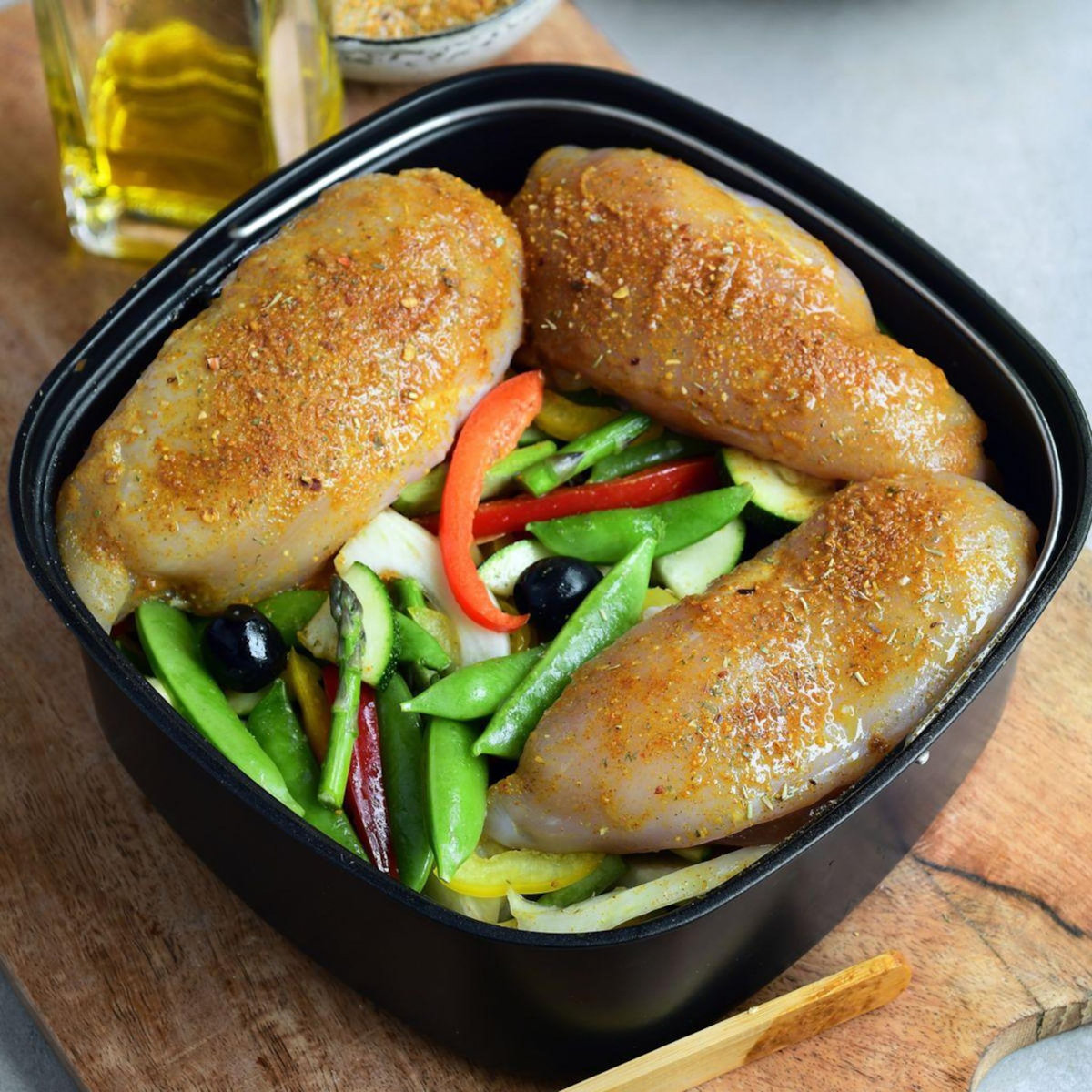 Philips Plaque HD9956/00 Cuve 7.2L et moules à muffin pour Airfryers XXL+