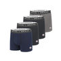Voir la diapositive 1 : SERGE BLANCO Lot de 4 Boxers coton homme Colored Class'