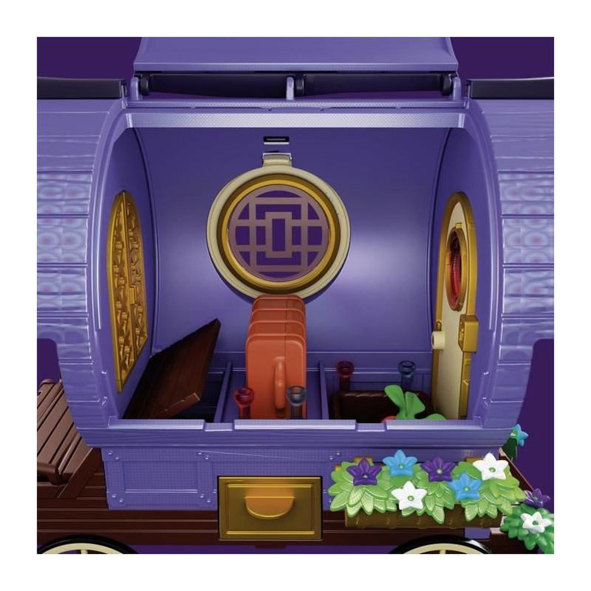 Voir la diapositive 4 : PLAYMOBIL Ensemble de jeu Playmobil Chariot avec fée et phénix