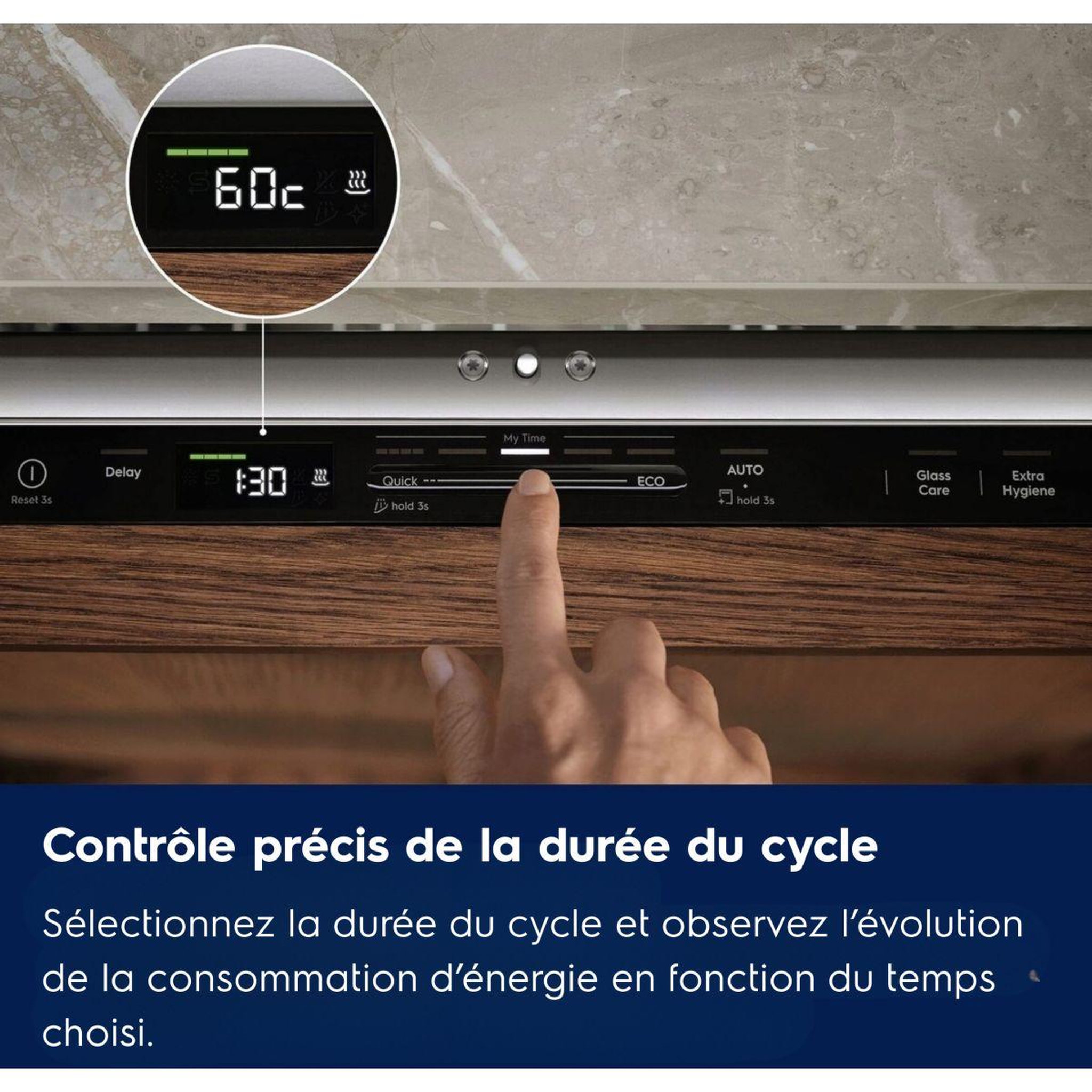 Voir la diapositive 3 : ELECTROLUX Lave vaisselle encastrable e62lb204s