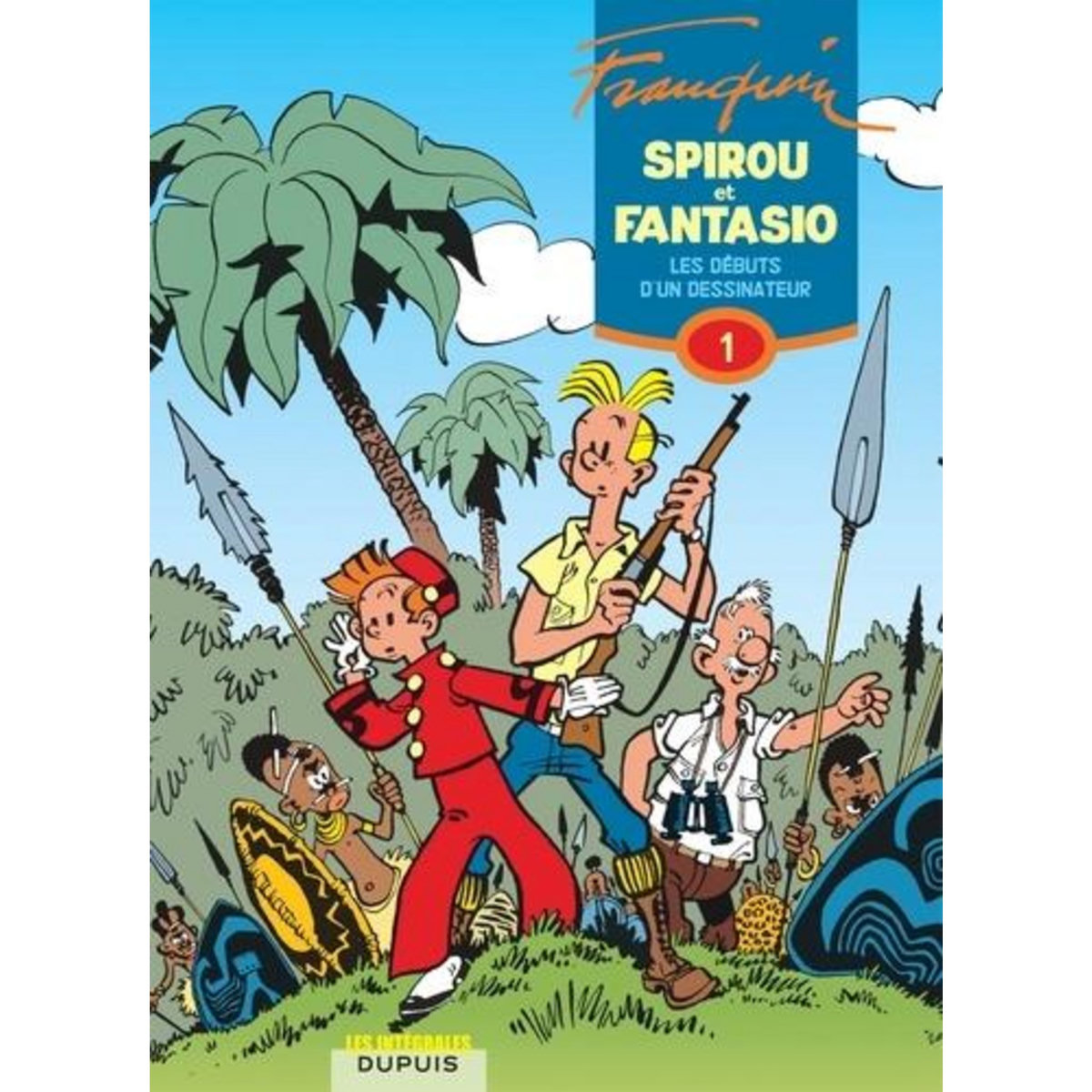 SPIROU ET FANTASIO L'INTEGRALE TOME 1 : LES DEBUTS D'UN DESSINATEUR. 1946-1950, Franquin André