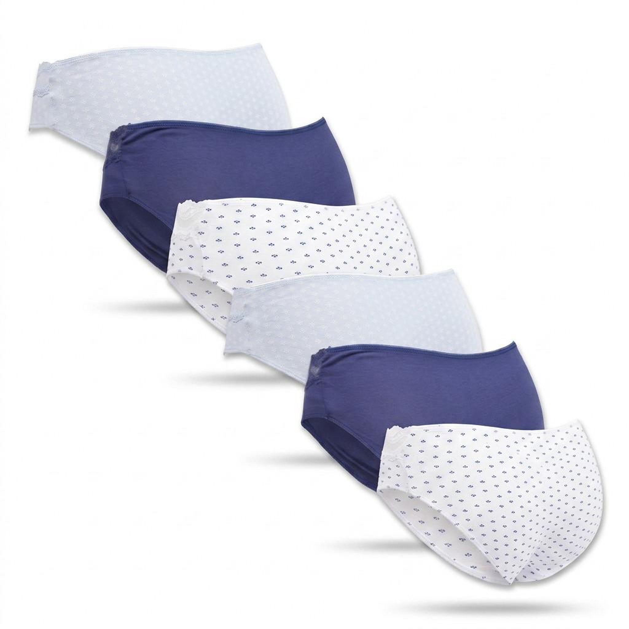 Voir la diapositive 3 : OZABI OZABI Pack de Culottes Femme Coton – Lot de 6