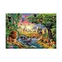 Voir la diapositive 2 : CLEMENTONI Clementoni Jigsaw Puzzle The African Gathering, 2000pcs. 32081