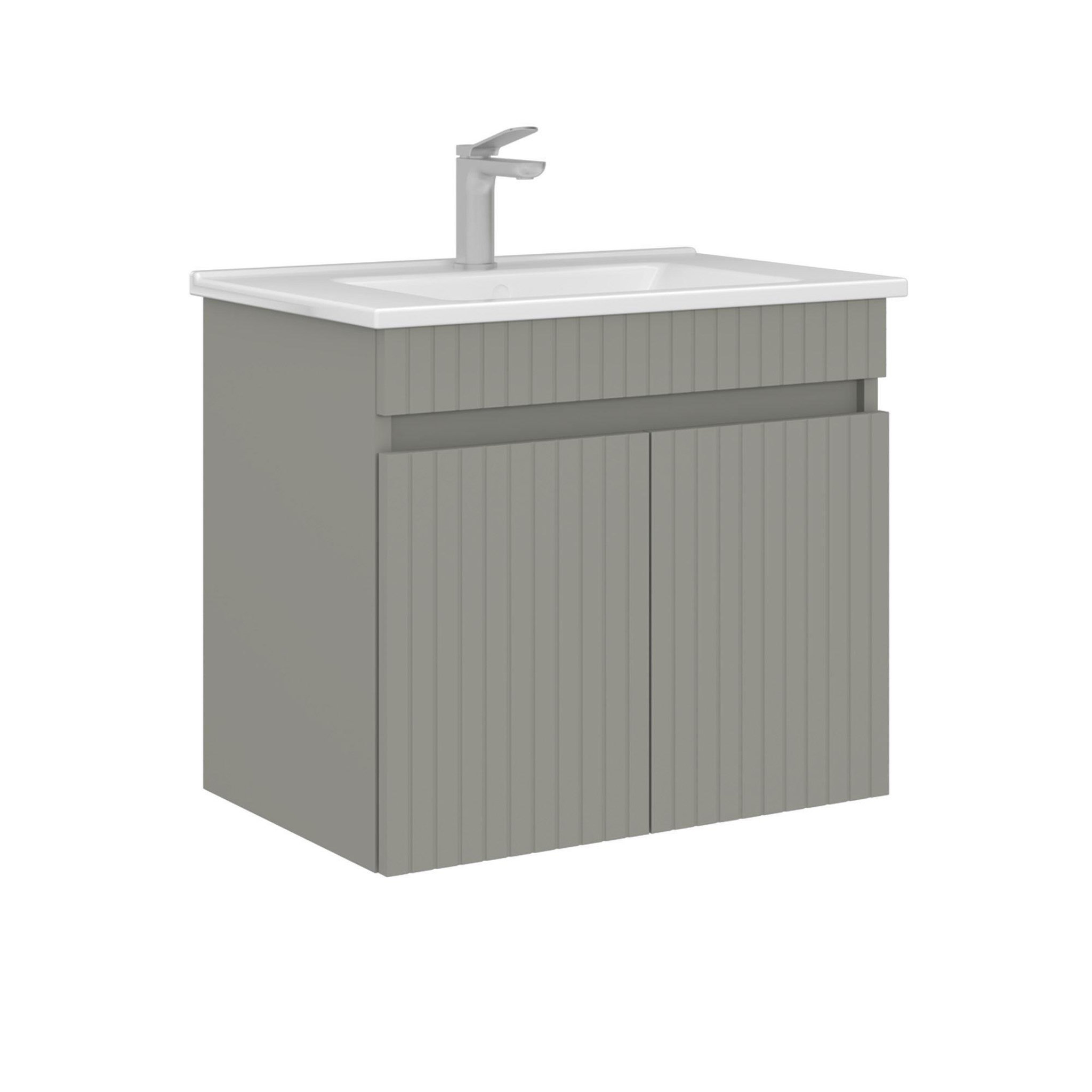 Habitat et Jardin Meuble Vasque  Tivoli 65  - 65 x 45 x 57 cm - Matte Cashmere